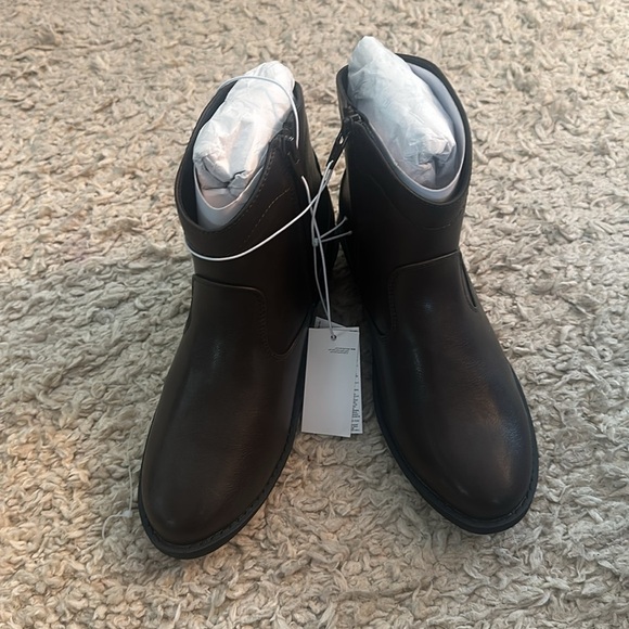 Ladies Brown Leather Ankle Boots - Picture 5 of 6